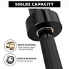 Barbell Bar for Weightlifting and Powerlifting 45lb, 1500Lbs Load Capacity Bench Press Fit 2" Standard Weights, Strength Training for Home Gym - 4 of 4