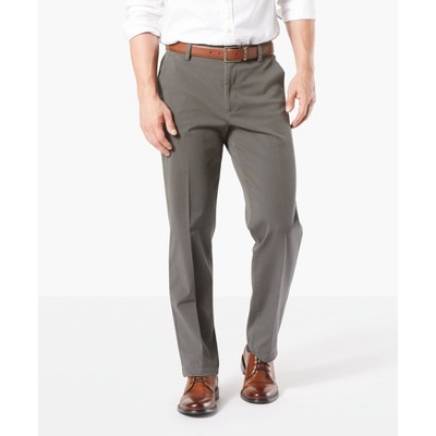 Dockers Men's Straight Fit Smart 360 Flex Workday Chino Pants - Gray 36x32