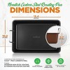 NutriChef Non-Stick Poultry Roasting Pan with Wire Handle, Carbon Steel Material - 2 of 4