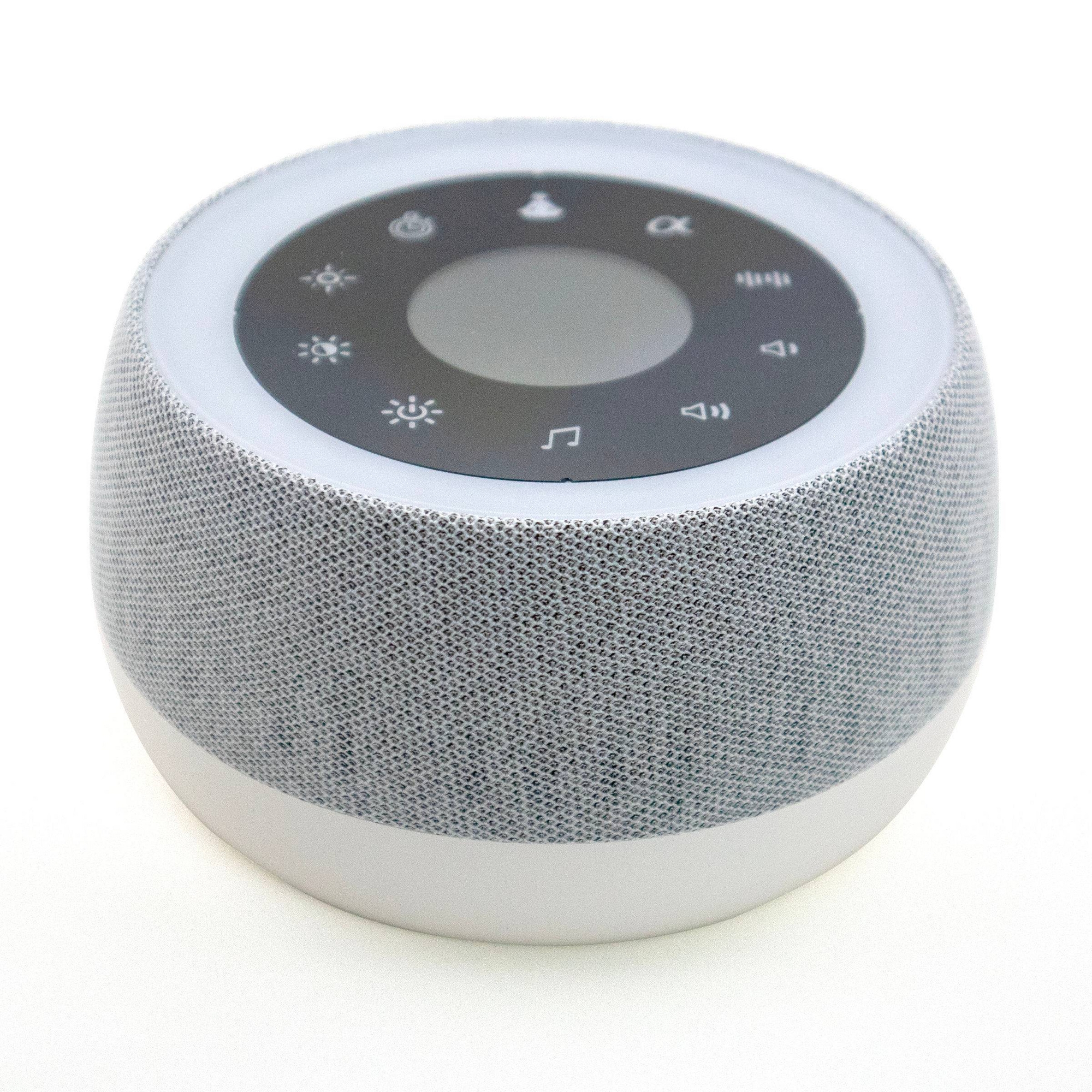 ICU Health White Noise Machine With 32 Soothing Sounds: USB or Battery Powered, Sound Therapy