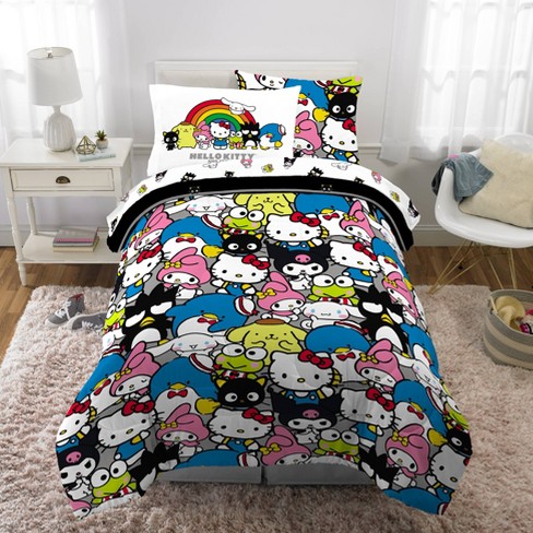 Hello kitty crib bedding set outlet sale