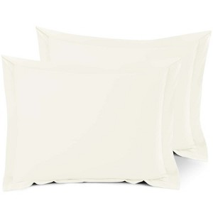Nestl Soft Pillow Shams Set of 2, Double Brushed Microfiber Pillow Covers, Premium Pillow Shams With 1.5” Flange - 1 of 4