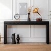 Dexmalle 64" Wooden Console Table Decorated with Wooden Balls - 2 of 4