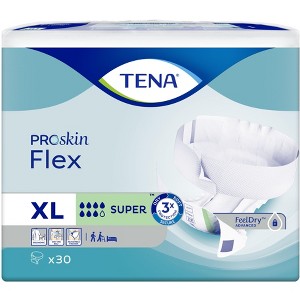 TENA ProSkin Flex Maxi Belted Unisex Briefs for Adult Incontinence, Heavy Absorbency - 1 of 4