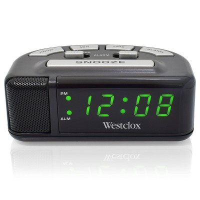 Digital Alarm Clock Black - Westclox_0