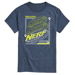 Men's - NERF - Nerf Neon Grid Logo Short Sleeve Graphic T-Shirt - 1 of 4