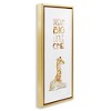 Stupell Industries Dream Big Little One Giraffe, 11" x 25" - 3 of 4