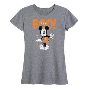 Women's - Disney - Mickey's Halloween Animation Short Sleeve Graphic T-Shirt - 1 of 4