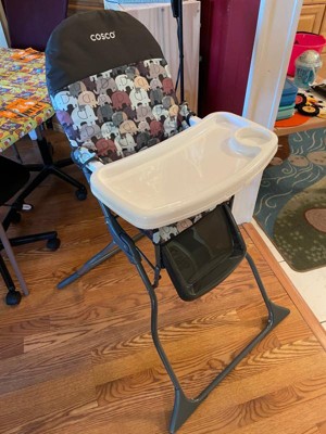 Cosco simple fold deluxe shops high chair