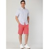 Lars Amadeus Men's Solid Flat Front Walk Chino Summer Shorts - 2 of 4