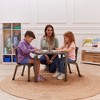 ECR4Kids Bentwood Chair, 12in Seat Height, Grey Wash, 2-Pack - 3 of 4