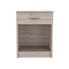 NicBex Nightstand with 1 Drawer, Bedside Table with Open Shelf, Modern Night Stand for Bedroom Living Room - 4 of 4