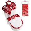JOYFY 5Pcs Christmas Gnome Toilet Seat Cover for Xmas Decoration Christmas Gift - 3 of 4