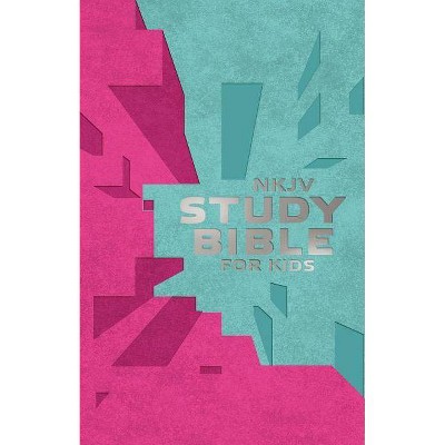 Study Bible for Kids-NKJV - by  Thomas Nelson (Leather Bound)