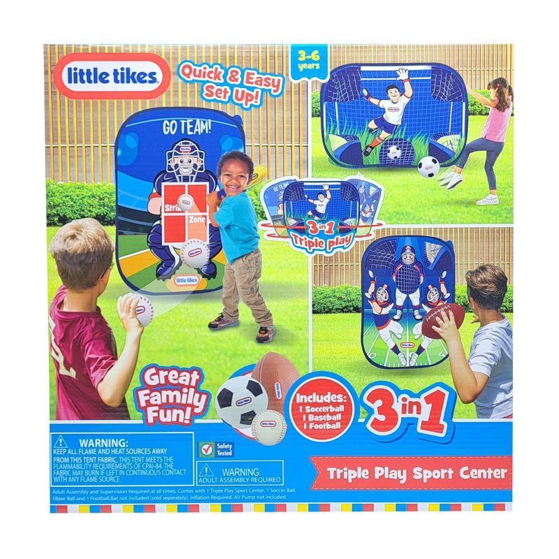 Little Tikes 3-in-1 Triple Play Sports Center - 4pc, 4 of 7