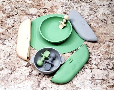 Suction Bowl and Plate Placemat Set – UpwardBaby