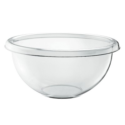 Guzzini Happy Hour Transparent 7.4 Quart XL Season Salad Bowl