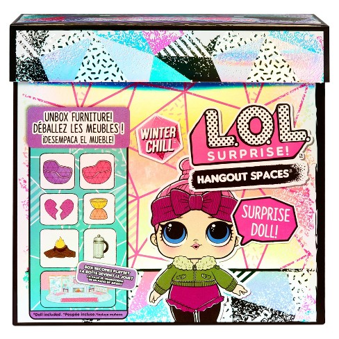 LOL Surprise Winter Chill Hangout Spaces Furniture Playset with Cozy Babe Doll 35051576631