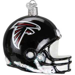 Old World Christmas Blown Glass Ornament for Christmas Tree, Atlanta Falcons Helmet - 1 of 3