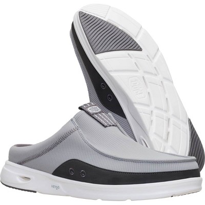 HEYDUDE Men Wally Hey2O Slip Rib Stretch , Flannel Grey/Gull Grey, M8 — фото 4