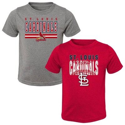Mlb St. Louis Cardinals Toddler Boys' 2pk T-shirt : Target
