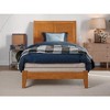AFI Furnishings Portland Twin XL Foundation Bed with Attachable USB Charger, Light Toffee - 3 of 4