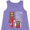 Girls' - LOL Surprise! - Extra w/ a Side of Swag Graphic Sleeveless Aline Dress - 2 of 3