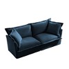 CAVINAS Couches for Living Room Deep Seat Sofa Couch Fabric Slip-covered Armchair with Cushion and Pillows - 2 of 4