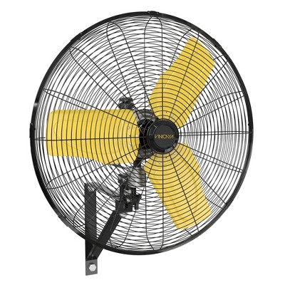 Ihomadore 24" Oscillation Wall Fans 3-Speed Commercial Portable Fans
