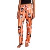 Hello Kitty Boo Halloween Costumes Women’s Orange Striped Sleep Pajama Pants - 3 of 4