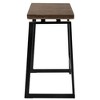 5pc Geo Industrial Counter Dining Sets Black/Brown - LumiSource - image 3 of 4