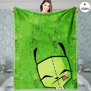 Invader Themed Blanket, Multi-purpose Gift Blanket, Suitable for All Seasons, Christmas Gift, Perfect Gift for Family and Friends. - 1 of 4