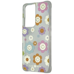 Case-Mate Hardshell Case for Samsung Galaxy S21 Ultra 5G - Retro Flowers - 1 of 3