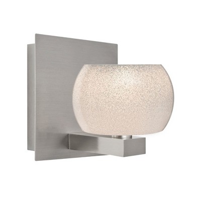 Besa Lighting Keno 1 - Light Vanity in  Satin Nickel
