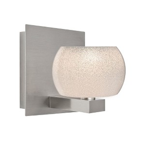Besa Lighting Keno 1 - Light Vanity in  Satin Nickel - 1 of 1