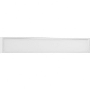 Progress Lighting Everlume 1-Light LED Modern Bath Vanity Light, Brushed Nickel, Frosted Glass Shade - 1 of 2
