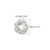 Unique Bargains Round Ball DIY Rhinestone Clay Beads for Jewelry Making 50 Pcs - 2 of 4