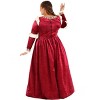 HalloweenCostumes.com Plus Size Crimson Maiden Costume for Women - 4 of 4