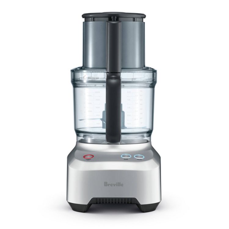 Breville Sous Chef 12 Cup Food Processor Brushed Stainless Steel: 1000W, 12-Cup, Safety Lock, Dishwasher-Safe Parts