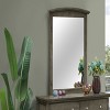 GlasFlength Decorative Wall Mirrors Contemporary Framed Elegant Mirror with Clean Simple Design for Modern Living Room, Gray, 37"*2"*35" - 2 of 4