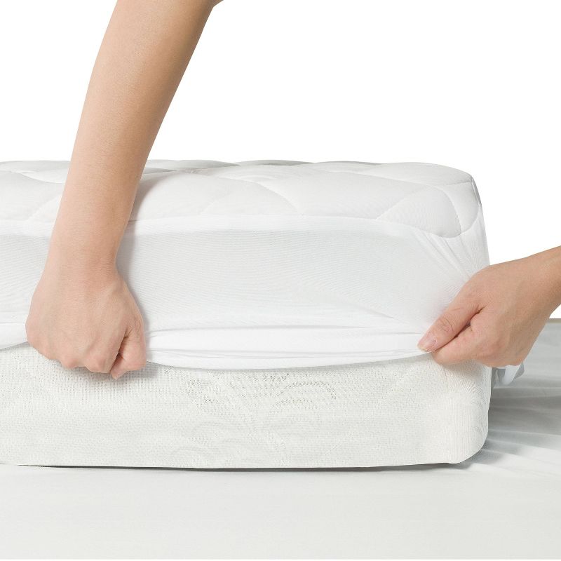 Performance Stretch Fitted Mattress Pad - All In One, 3 of 13