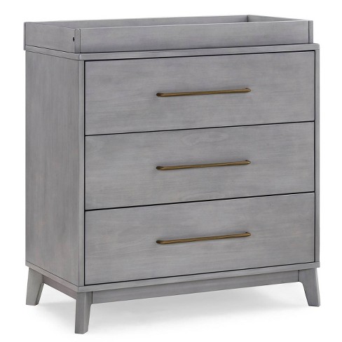 Delta children emerson 3 cheap drawer dresser with changing top