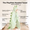 KeaBabies PlayPals Baby Towels with Hood for Girls, Boys, 100% Organic Soft Cotton Hooded Bath Towels for Newborn, Kids - 3 of 4