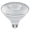 GE 2pk 75W Relax PAR30 LED Floodlight Bulbs Soft White: Outdoor Dimmable, 900 Lumens, Wet Location Suitable, E26 Base - 2 of 4