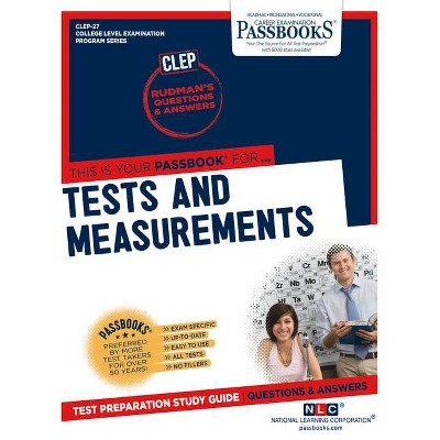 Tests and Measurements (CLEP-27) - (College Level Examination Program) by  National Learning Corporation (Paperback)