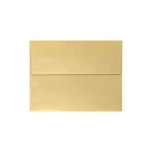 LUX A4 Invitation Envelopes (4 1/4 x 6 1/4) 50/Pack Blonde Metallic (4872-M07-50) - 1 of 1