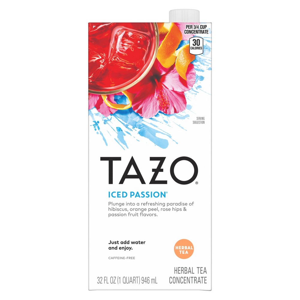 UPC 794522001439 product image for Tazo Iced Passion Tea Concentrate - 32 fl oz | upcitemdb.com