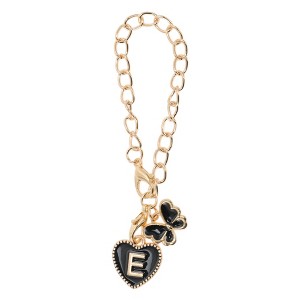 Unique Bargains Butterfly Heart Cup Chain Charm Water Cup Pendant 1 Pc - 1 of 4