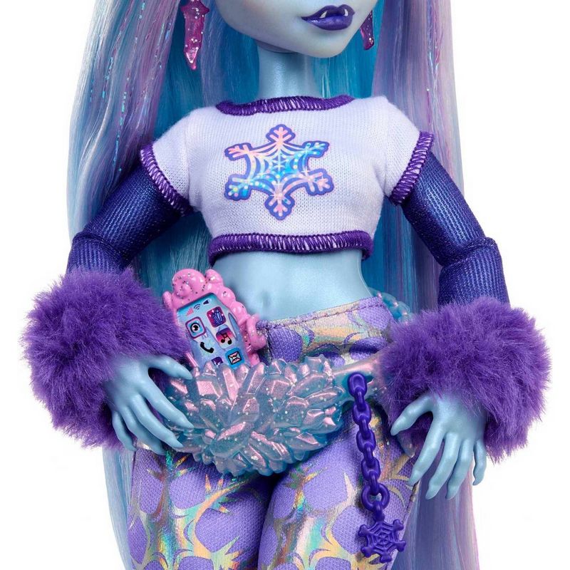 Monster High Abbey Bominable Yeti Fashion Doll with Accessories, 4 of 13
