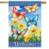 Briarwood Lane Spring House Flag 40x28 For Outdoor Butterfly Garden For Spring House Flag - 2 of 4